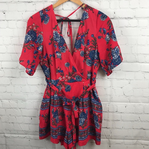 Ash & Violet Floral Romper - Picture 1 of 7